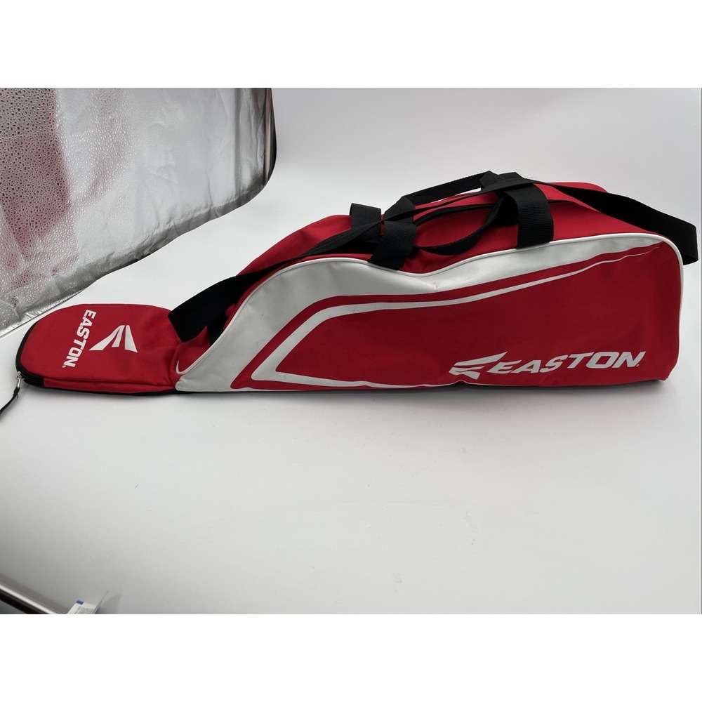 Easton E100T Baseball Softball Bat Tote Bag Equipment 35"x7"x 8.5" Red & White